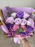 爱梦妮16朵紫玫瑰康乃馨香皂花同城配送教师节生日礼物实用送女老师 实拍图