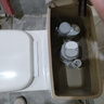 松鲸 卫浴家用马桶坐便器大冲力超漩虹吸式静音连体座便器小户型马桶 升级款【超大冲力】400坑距 实拍图