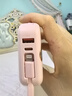 【国家3C认证】自带线充电宝快充1/20000毫安小巧便携可上飞机大容量适用于苹果17小米华为 樱花粉 [升级款/国产A级电芯] 快充/自带线 10000ma 实拍图