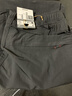 迪卡侬（DECATHLON）速干裤男女户外长裤徒步裤子快干登山透气弹力 TREK100 黑灰色-男款 【亚洲版型 裆部加深】 46 实拍图