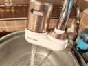 安吉尔陶瓷水龙头净水器净化家用自来水过滤器除异味异色净水机  一机二芯套装 LT3672-CF30 实拍图