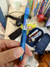 晨光（M&G）文具K35按动中性笔学生0.5签字笔商务子弹头水笔医生处方笔高颜值办公用品蓝色12支/盒 实拍图