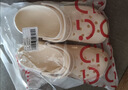 名创优品（MINISO）洞洞鞋男女夏季外穿沙滩凉鞋防滑厚底踩屎感包头凉拖鞋白色38-39 实拍图