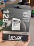 雷克沙（Lexar）128GB SD存储卡 U3 V30 佳能索尼富士尼康相机高速SD卡 读225MB/s 写160MB/s 4K超清录制 SD银卡 实拍图