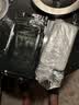 森淳 MagSafe超细纤维布纹内置磁吸适用iPhone17手机壳法兰绒磨砂苹果全包金属高端轻奢新款防摔保护套 银空灰-强磁 苹果 14Pro 实拍图