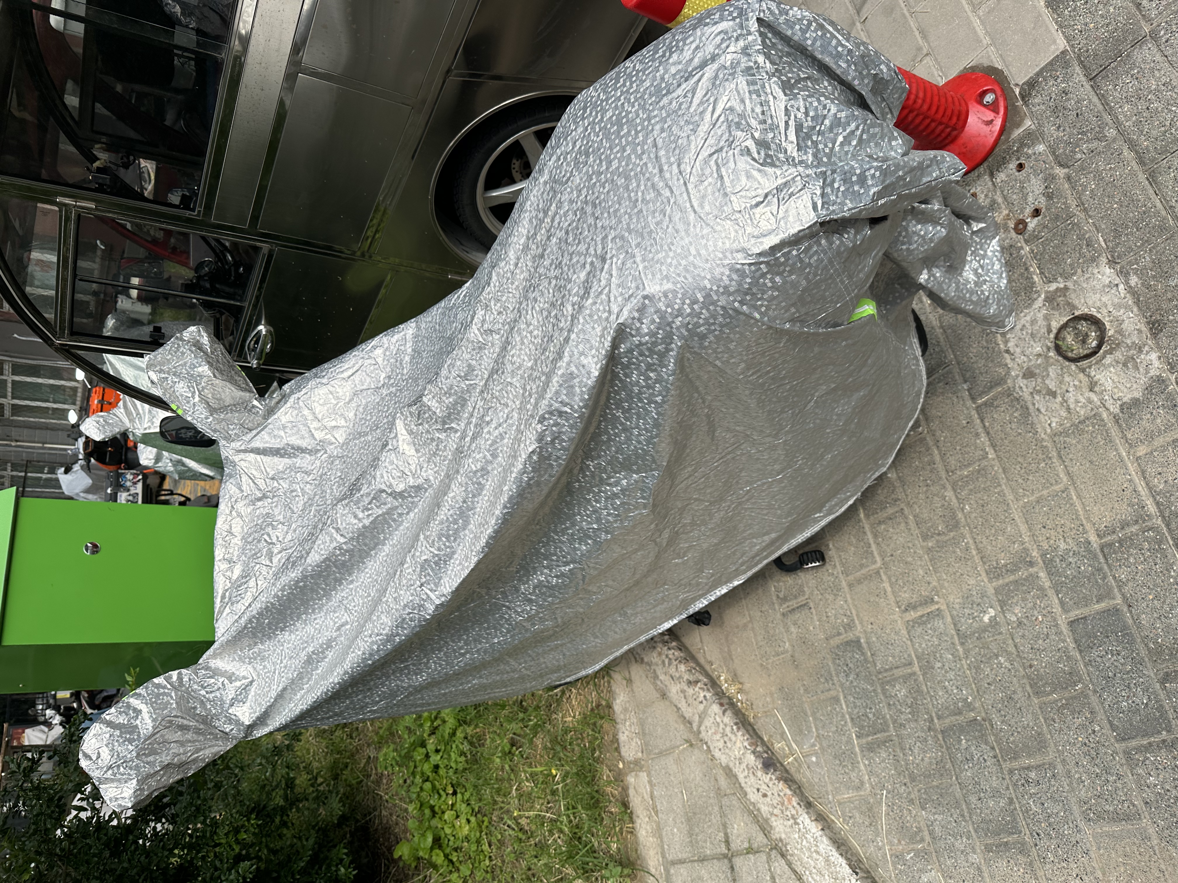 车归沐电瓶摩托车车衣防雨罩车罩摩托电瓶车防晒尘雪罩五羊本田铃木豪爵 实拍图