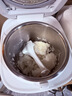 松下（Panasonic）【国家补贴】饭光光2.0电饭煲0涂层内胆IH加热家用不锈钢无涂层电饭锅4-5人4升SR-HNS152-W 实拍图