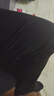 罗蒙（ROMON）休闲裤男商务休闲时尚职业西装裤弹力修身百搭裤子男装黑色36 实拍图