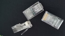 山泽 六类网线水晶头 6类千兆网络接头Cat6电脑连接器 RJ45工程级镀金水晶头100个 WL-6100 实拍图