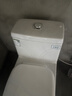 松鲸 卫浴家用马桶坐便器大冲力超漩虹吸式静音连体座便器小户型马桶 直冲型【大冲力】400坑距 实拍图