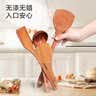京东京造 汤勺 勺子木勺进口乌檀木厨房【无漆无蜡】加长加厚 实拍图