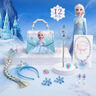 迪士尼（Disney）冰雪奇缘艾莎公主手提包头饰发夹戒指礼盒DIY玩具生日礼物送女孩 实拍图