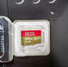 闪迪（SanDisk）128GB TF（MicroSD）内存卡 A1 U1 C10 至尊高速移动版存储卡 读速140MB/s 手机平板游戏机内存卡 实拍图