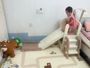 幼贝臣滑滑梯攀爬架儿童室内滑梯秋千组合加高加厚家用多功能游乐场 风车滑梯【咖色】基础滑梯 实拍图