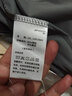 凡客诚品（VANCL）冰丝裤子男夏季宽松透气凉感运动裤男士垂顺直筒九分裤 深灰 2XL 实拍图