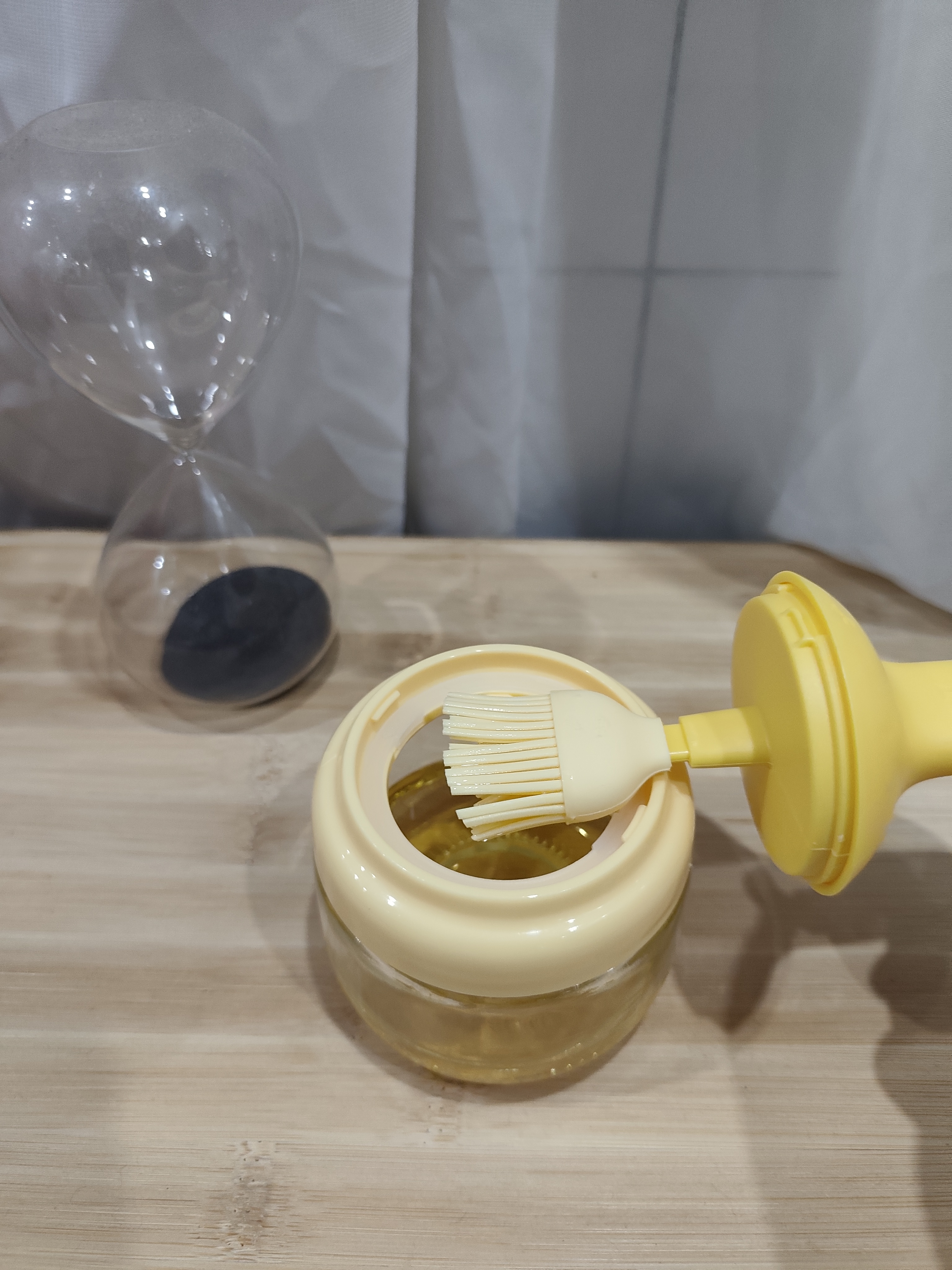 双枪（Suncha）油刷瓶大肚鸭 食品级耐高温油瓶厨房硅胶刷烘焙烧烤刷涂油露营 实拍图