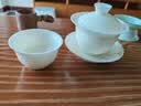 月记窑“君子如玉”冰种玉瓷压手主人杯 65ml（满容） 实拍图