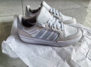 adidas ENTRAP美式校园风运动少年感复古篮球风板鞋男女阿迪达斯 白色/矾土棕/浅蓝   40 实拍图