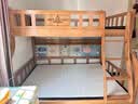 榕匠 橡胶木上下床纯实木双层床高低床男孩女孩上下铺儿童床子母床 爬梯款+书架+5CM椰棕床垫*2 1500mm*2000mm【升级加厚】 实拍图