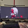 AOC爱攻 34英寸360Hz BlackAR3.0抗反屏HDR500 五层堆叠 第五代OLED DP2.1 曲面带鱼显示器AGP346UCSD 实拍图