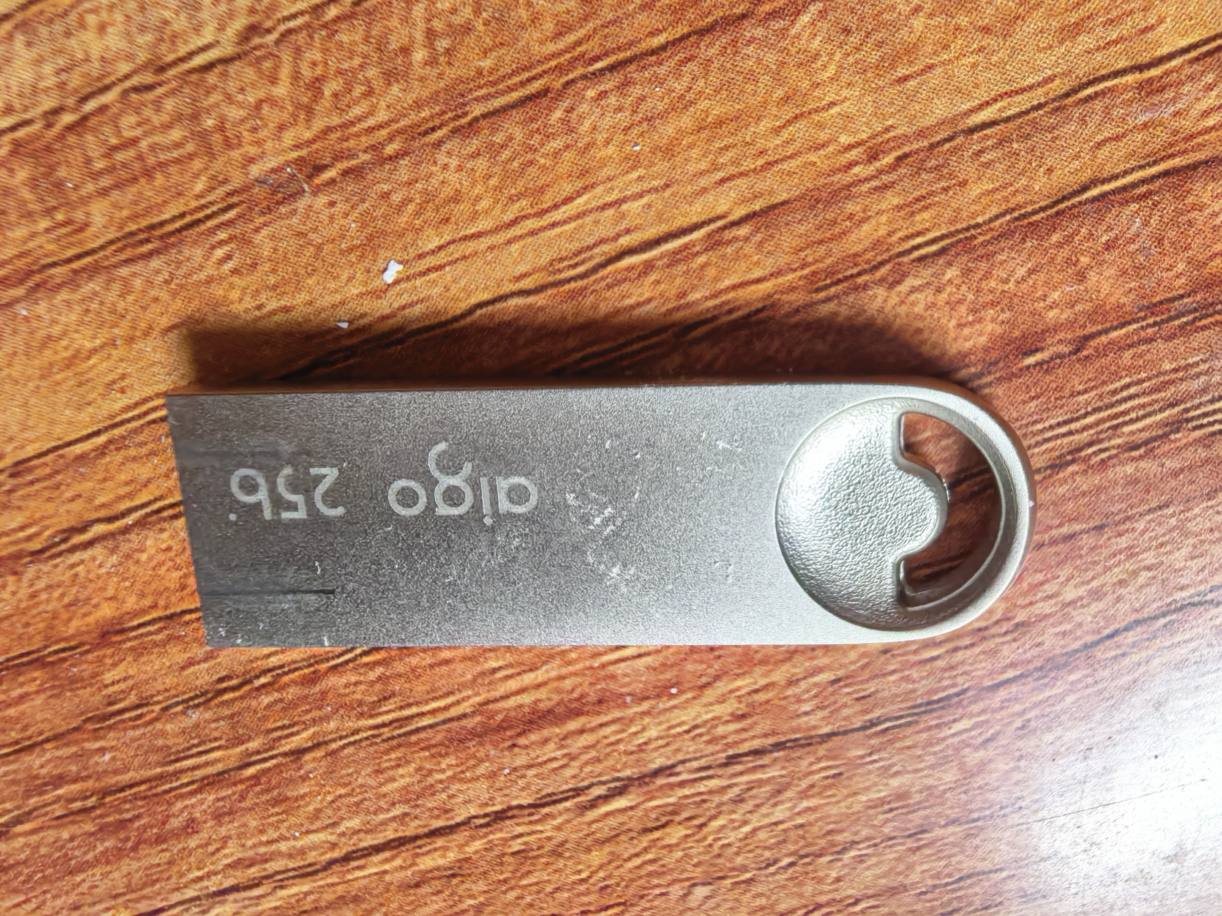 爱国者（aigo）256GB USB3.2 U盘新升级读速150MB/s 高速读写防水金属u盘 U312学习办公车载电脑通用移动优盘 实拍图
