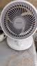 夏普 （SHARP）电风扇空气循环扇家用台扇低噪电风扇摇头涡轮对流大风力办公室宿舍桌面风扇节能小风扇 【机械款】抗菌扇叶+风大音轻+香薰驱蚊 实拍图