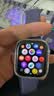 Apple/苹果 Watch S11 智能手表GPS款46毫米银色铝金属表壳雾紫色运动型表带M/L MEVX4CH/B 实拍图