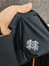 KOLON SPORT/可隆户外休闲衣 男士抗皱透湿AIRMESH热压POLO衫 LHPT6MN087-BK 黑色 （尺码偏小） XL 180/100A 实拍图