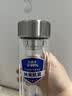 富光（FUGUANG）双层玻璃杯男便携车载水杯子G2422-SH-400 黑色 400ml 实拍图