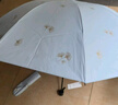 天堂伞 防紫外线晴雨伞三折 雨伞黑胶防晒太阳伞遮阳晴雨伞 山樱粉 实拍图