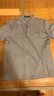 爱登堡Edenbo短袖T恤男冰丝商务休闲翻领POLO男灰色升级175/92A(XL) 实拍图