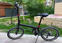 大行（DAHON）折叠自行车20英寸8级变速经典P8单车KBC083 黑色经典版-京仓 实拍图