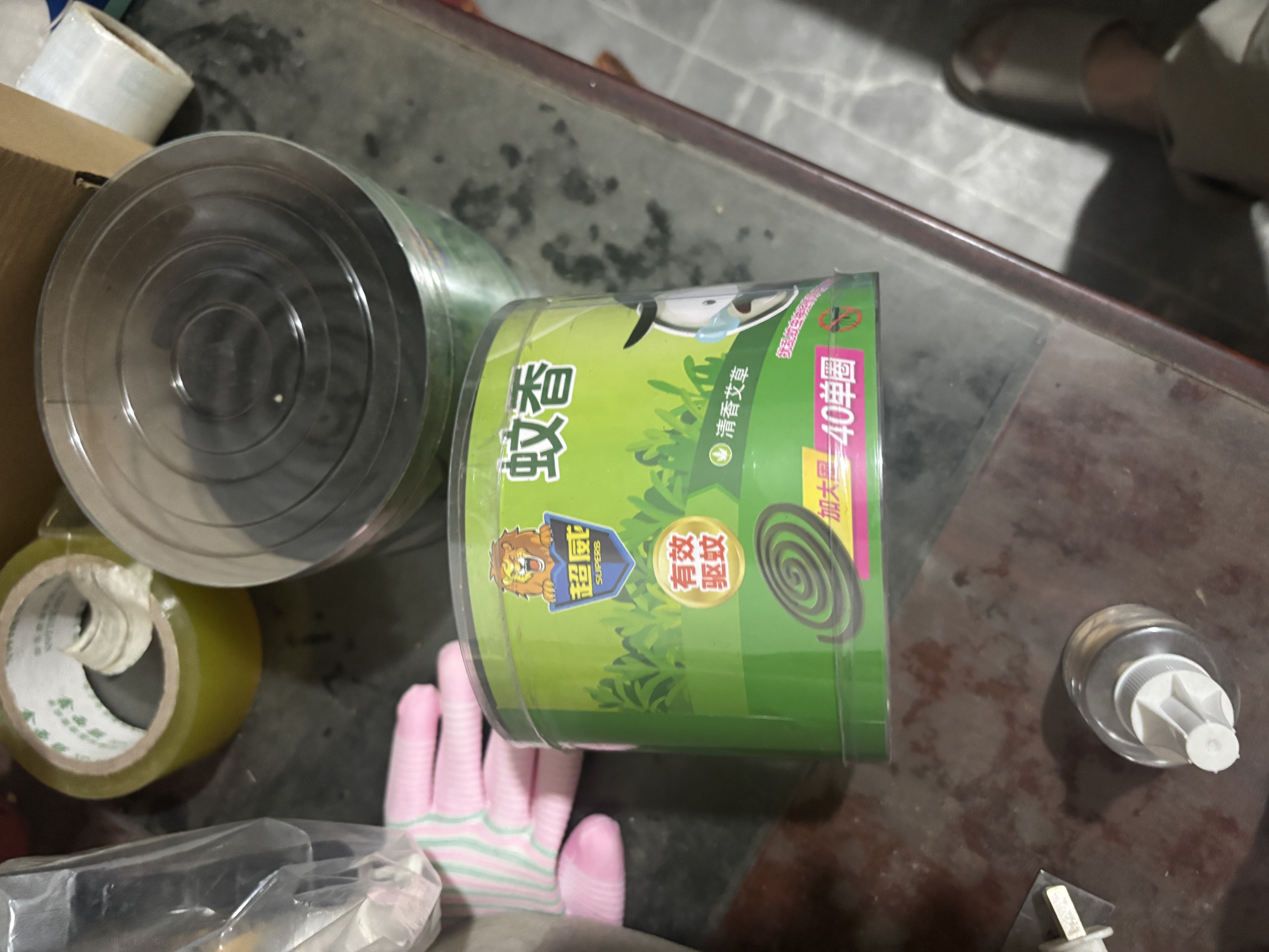 超威蚊香盘40圈*3盒基孔肯雅热户外微烟蚊香防蚊驱蚊灭蚊盘香艾草清香 实拍图