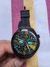 华为HUAWEI WATCH 5 46mm基础款深锖色不锈钢表壳苍穹黑首创X-TAP智感窗eSIM通话手表 实拍图