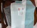 京东京造 10A抗菌100%新疆棉纯棉毛巾全棉2条装 不易掉毛吸水洗脸巾 灰+蓝 实拍图
