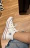 匡威（Converse）莫尔登All Star夏季男女板鞋中帮帆布小白鞋A00812C A00812C 42 实拍图