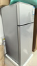 新飞冰箱小型租房用 一级能效冷 藏冷冻两用1-2人家用小冰箱 出租房双门电冰箱办公室两门 26年升级 86A一级能效【高性价比】银 实拍图