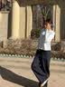 蕉下（beneunder）防晒衣女士外套宽松显瘦春夏凉感防紫外线新款AL010初云蓝M 实拍图
