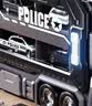 班迪萌（BANDIMENG）警车玩具车轨道变形车合金车儿童玩具3-6岁男孩生日礼物 特警-变形收纳卡车+6合金车+弹射飞机 六一儿童节礼物警车玩具男孩二三四五六周岁轨道车玩具 实拍图