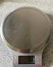 香山电子秤厨房秤 克重秤 烘焙秤 不锈钢大秤面 0.1g/5kg 电池款 实拍图