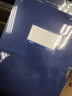 晨光（M&G）文具 10只A4/55mm档案盒粘扣文件盒 凭证收纳资料盒 蓝色票据塑料盒办公财会用品ADM929Z9 实拍图