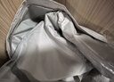 雨航（YUHANG）电动车雨衣电动车专用电瓶车雨披带镜套浅灰色5XL 实拍图
