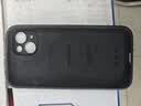 奶小鸭（NEYAA）适用苹果13手机壳 iphone13保护套镜头全包超薄Magsafe磁吸充电液态硅胶防摔简约男女款 石墨黑 实拍图