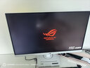 华硕ROG XG27ACG-W 27英寸显示器2K电竞 2K180Hz原生高刷FastIPS 1ms响应G-SYNC兼容HDR400 实拍图