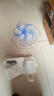 艾美特（AIRMATE）壁扇家用直流变频一级能效风大音轻商用电扇壁挂式广角摇头远程遥控定时工业电风扇 RD12 实拍图