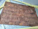 棕织缘天然无胶棕床垫线缝山棕硬手工棕垫榻榻米全棕榈缝制护脊棕垫定制 3cm棕+外套月光白总厚5cm-可卷 1350*2000 实拍图