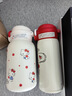 三丽鸥（SANRIO）HelloKitty保温锁冷杯316不锈钢带吸管双杯女七夕礼盒500ml+360ml 实拍图