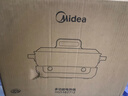 美的（Midea）火锅专用锅 电火锅 电煮锅8L多功能锅 鸳鸯锅分区控温 分体式多用途锅火锅锅HGS382712 实拍图