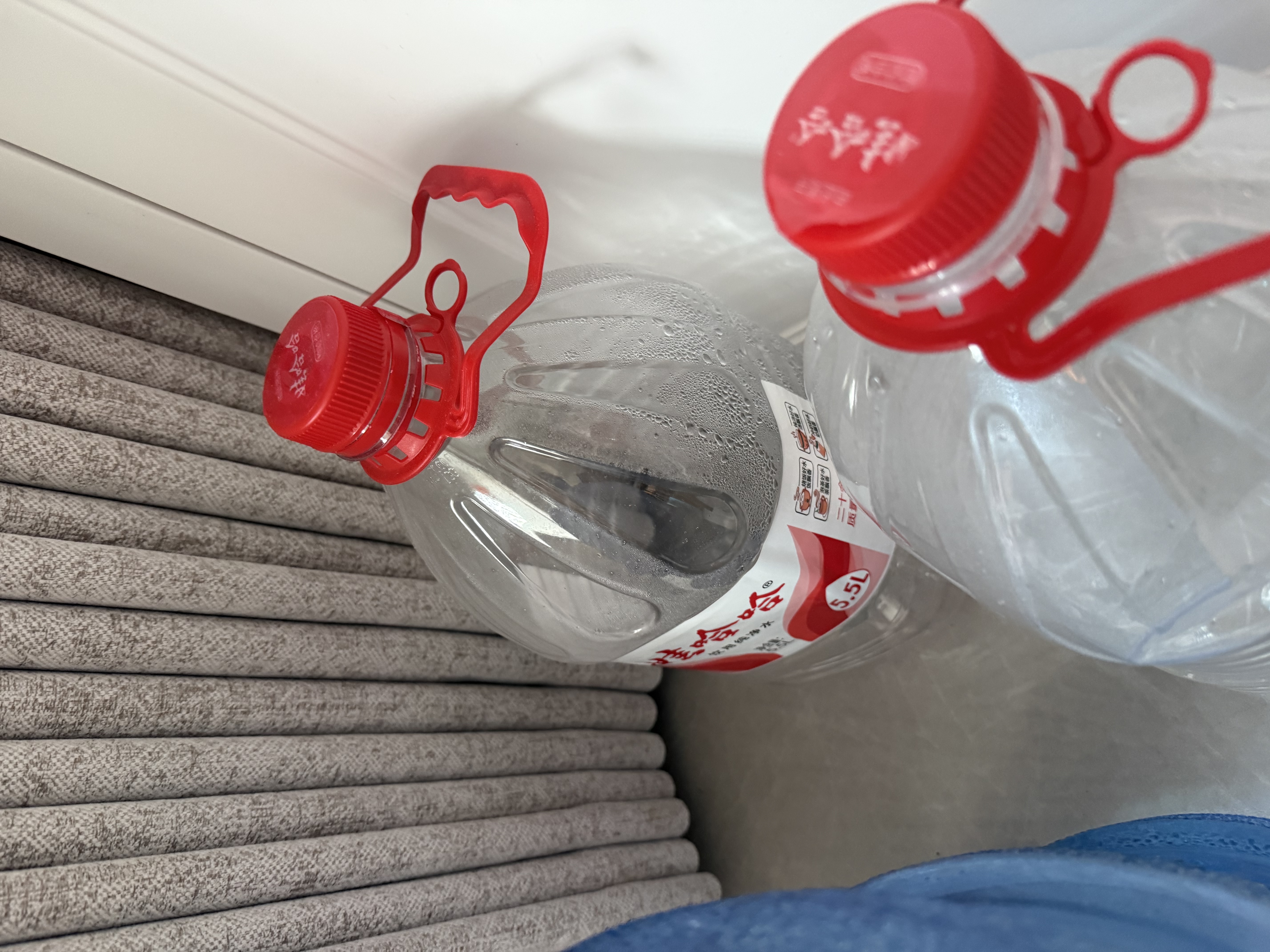 娃哈哈纯净水5.5L*4桶 塑膜装 加量装大桶装水 泡茶冲奶粉 哇哈哈饮用水 实拍图
