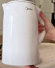 美的（Midea）电热水壶烧水壶1.7L304不锈钢0涂层双层隔热自动断电1500W养生冲奶2026新款 MK-SH17M130 实拍图